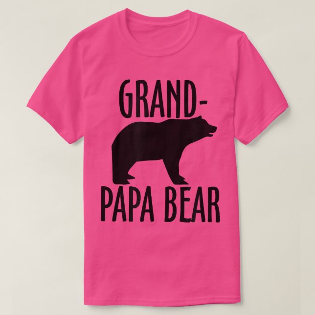 Camiseta Grand Papa Bear - Cute  (Diseño del anverso)