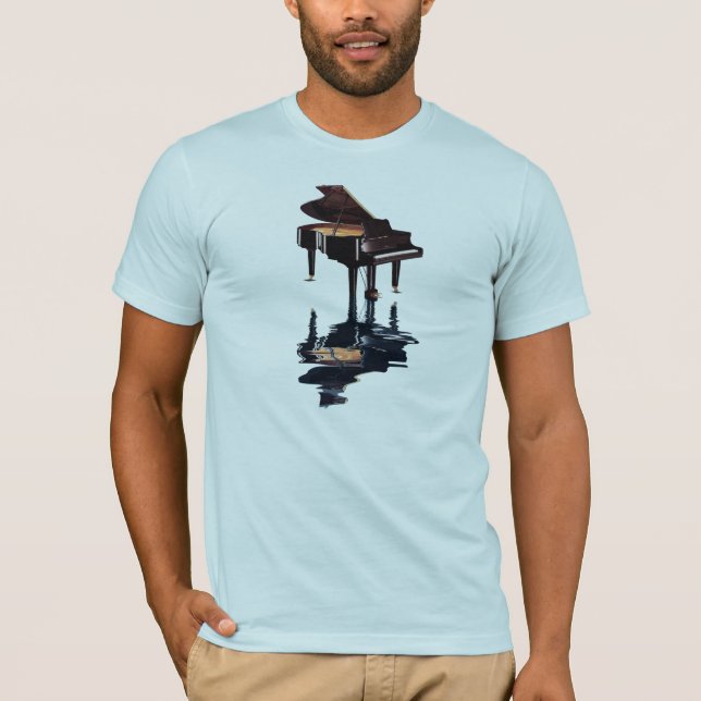 Camiseta GRAND PIANO Music Lover (Anverso)