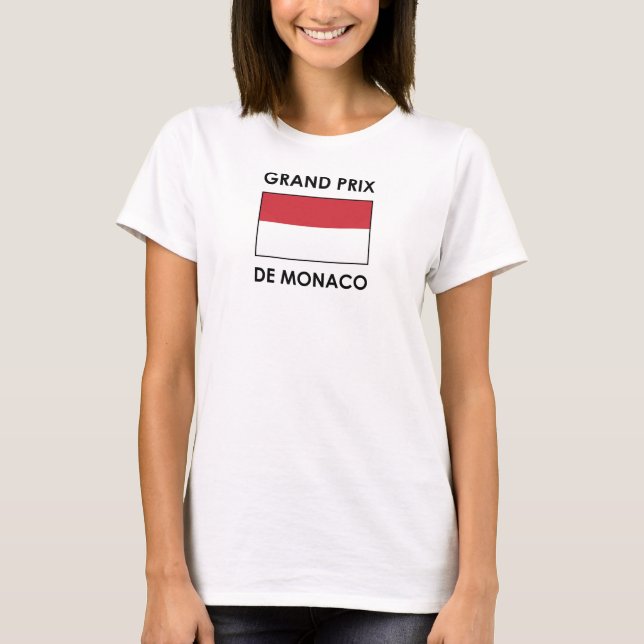 Camiseta Grand Prix De Mónaco (Anverso)