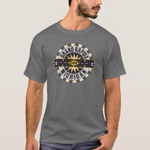 Camiseta Grand Rapids, aeropuerto del MI GRR