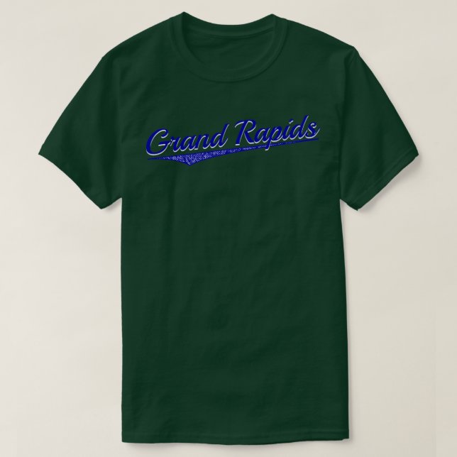Camiseta Grand Rapids Michigan (Diseño del anverso)