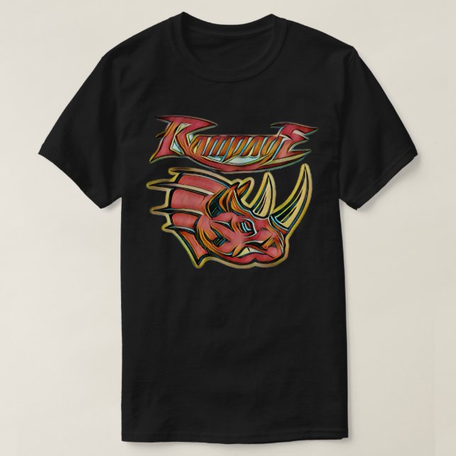 Camiseta Grand Rapids Rampage (Diseño del anverso)