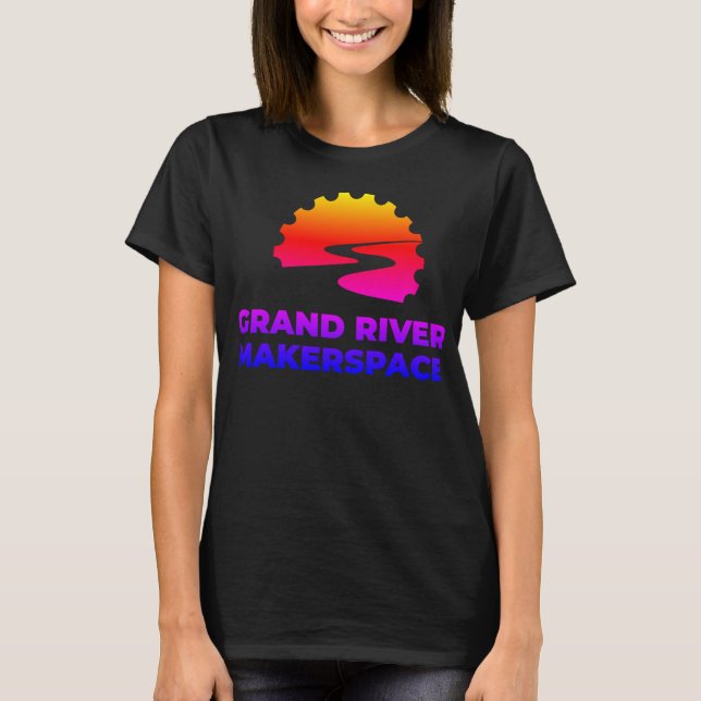 Camiseta Grand River Makerspace Tee Shirt (Anverso)