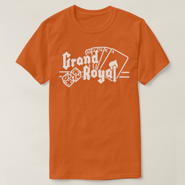 CAMISETA GRAND ROYAL (Diseño del anverso)