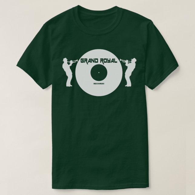 Camiseta Grand Royal Records White (Diseño del anverso)