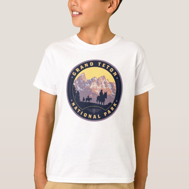 Camiseta Grand Teton National Park (Anverso)