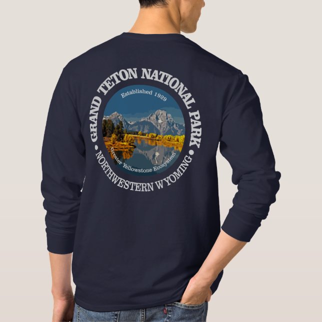Camiseta Grand Teton NP (Reverso)