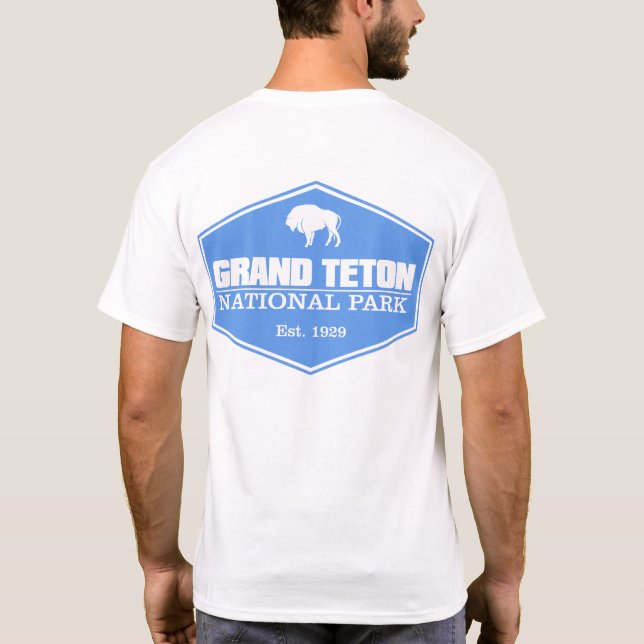 Camiseta Grand Teton NP 3 (Reverso)
