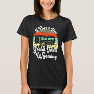 Camiseta Grand Teton Wyoming Me Encanta Aquí Camping Travel