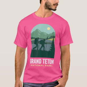Camiseta Grand Tetons Tshirt Senderismo Gran Teatro Natio