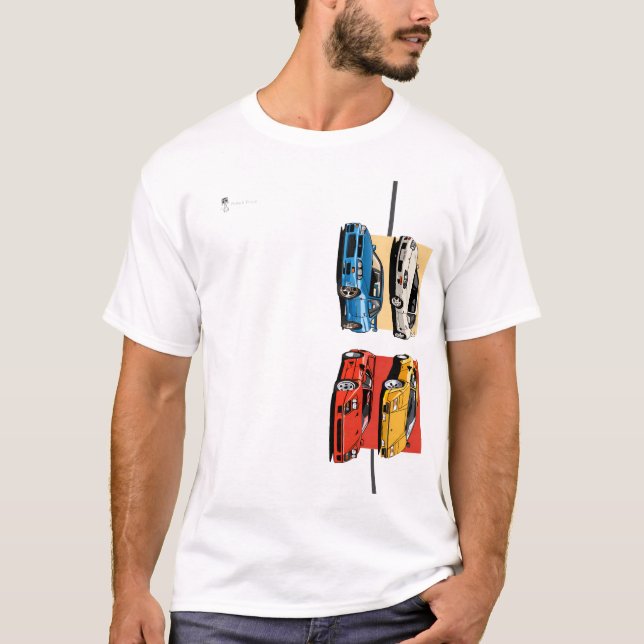 Camiseta Grand Tour 4 | Piston & Thread (Anverso)