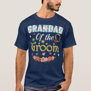 Camiseta Granda De La Fiesta De La Boda De Madera Flor R