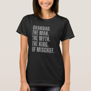 Camiseta Granda El Hombre El Mito El Rey De La Maldad 1
