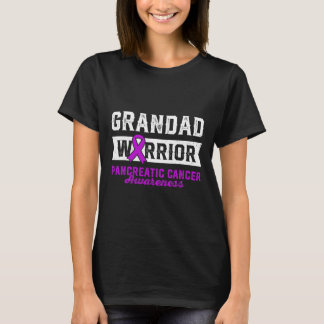 Camiseta Grandad De Una Cinta Púrpura Pancreática De Guerre