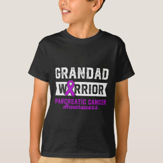 Camiseta Grandad De Una Cinta Púrpura Pancreática De Guerre