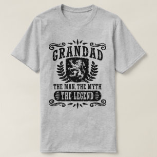 Camiseta Grandad El Hombre El Mito La Leyenda