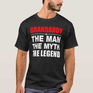 Camiseta Grandaddy el hombre el mito la leyenda