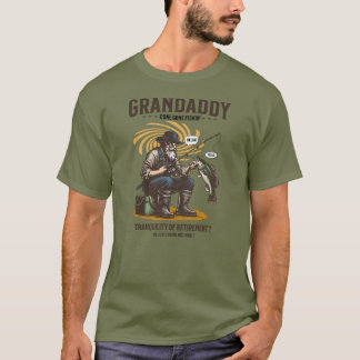 Camiseta Grandaddy Gone Fishin’ – Funny Retirement Fishing 