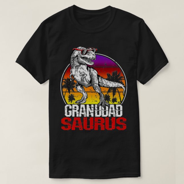 Camiseta Granddadsaurus T Re Dinosaur Granddad Saurus Famil (Diseño del anverso)