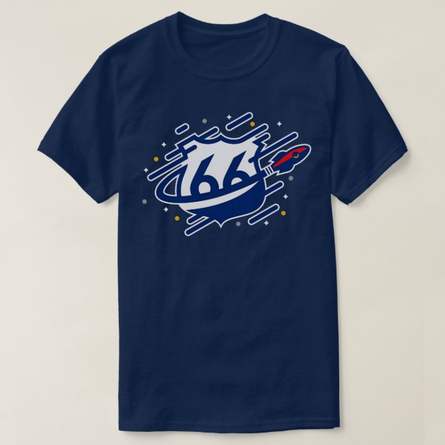 Camiseta Grande 66 Rojo (Diseño del anverso)