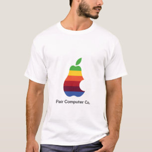 Camiseta grande adulta blanca del Co del ordenador
