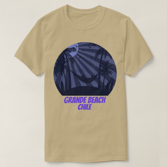 Camiseta Grande Beach para los amantes de las vacaciones en (Diseño del anverso)
