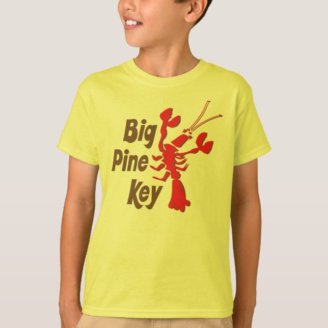 Camiseta grande de la llave del pino con diseño de (Anverso)