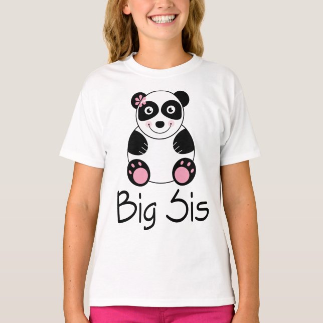 Camiseta grande de la panda del SIS (Anverso)