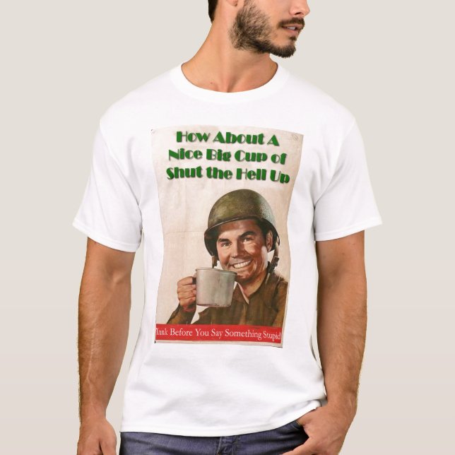 Camiseta grande de la taza (Anverso)