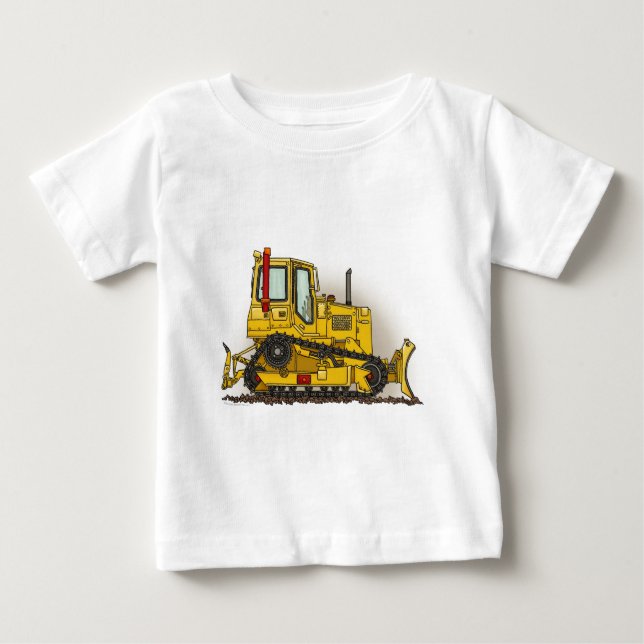 Camiseta grande del infante Dozer (Anverso)