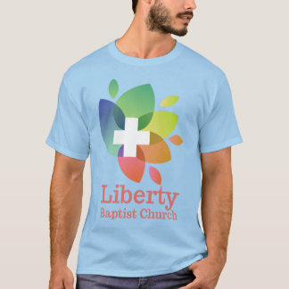 Camiseta grande del logotipo de la iglesia