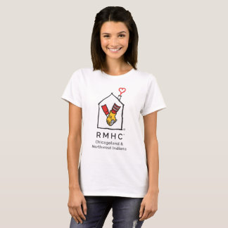 Camiseta grande del logotipo de RMHC-CNI