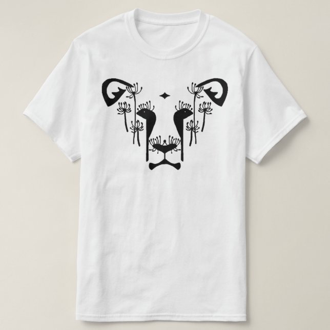 Camiseta grande del logotipo del león de Dandi (Diseño del anverso)