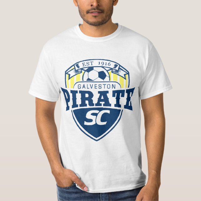 Camiseta grande del logotipo del pirata (Anverso)