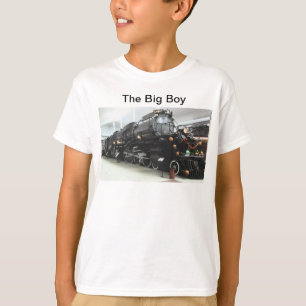 Camiseta grande del muchacho de los niños