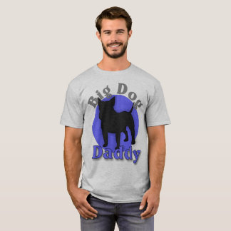 Camiseta grande del papá del perro de bull terrier