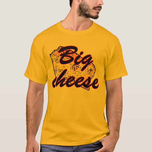 Camiseta grande del queso (Anverso)