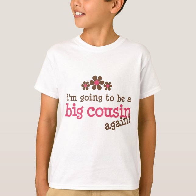 Camiseta grande del rosa/del primo de la flor de (Anverso)