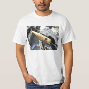 Camiseta grande del señuelo del vintage de Snook