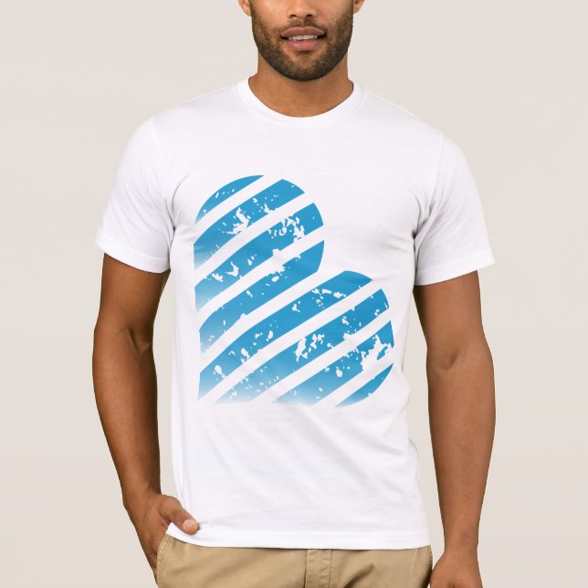 Camiseta Grande en azul (Anverso)