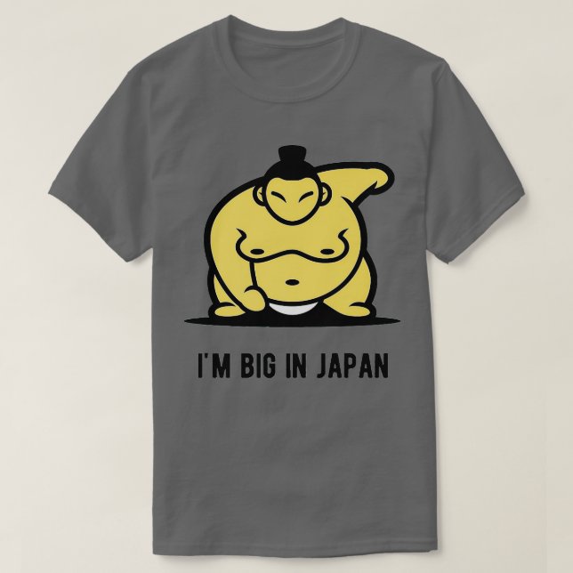 Camiseta Grande En Japón Luchando Contra El Sumo (Diseño del anverso)