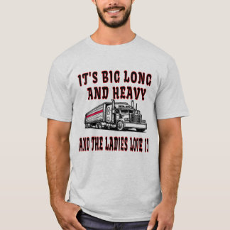 Camiseta Grande Largo y Pesado