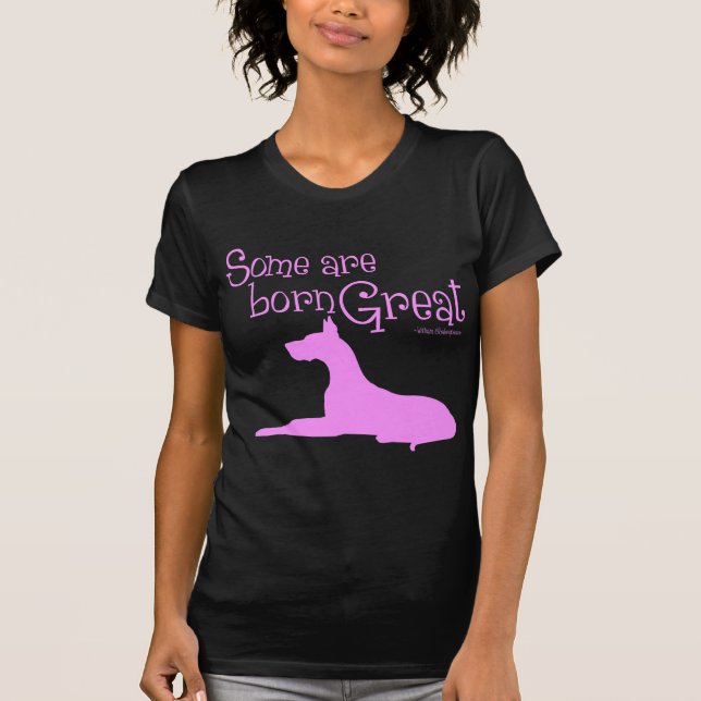 Camiseta Grande nacido, rosa (Anverso)