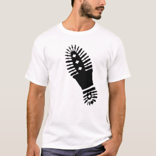 Camiseta (grande) negra de Bootprint