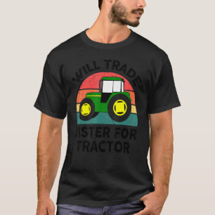 Camiseta Grande Niño Pequeño Niños Cambiarán Hermana Por Tr