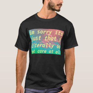 Camiseta grande no cuide el cielo