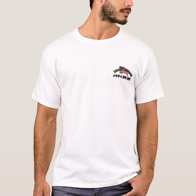 Camiseta grande pacífica del muchacho de la unión (Anverso)