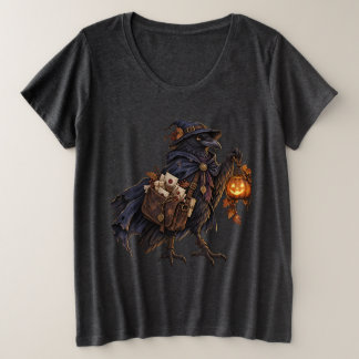 Camiseta grande para mujer de Halloween del carter
