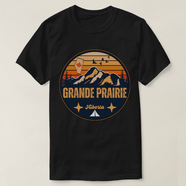 Camiseta Grande Prairie, Alberta (Diseño del anverso)