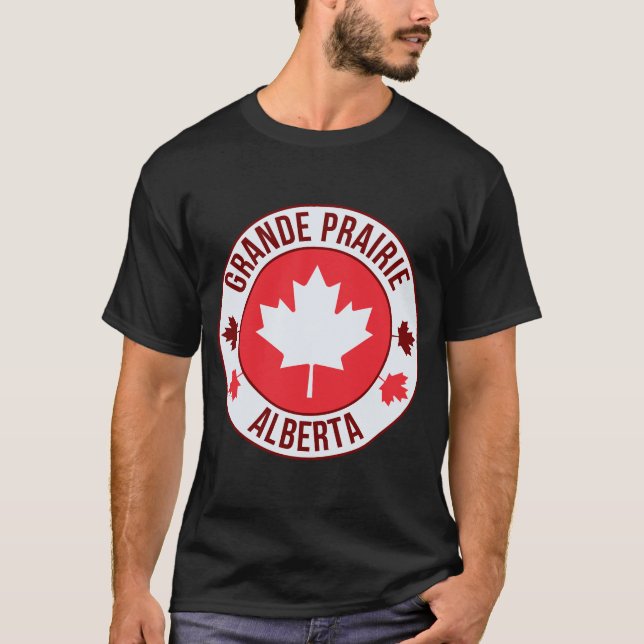 Camiseta Grande Prairie, Canada City T-Shirt | Travel & Hom (Anverso)